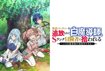 용사 파티에서 추방된 백마도사, S랭크 모험가에게 발탁되다