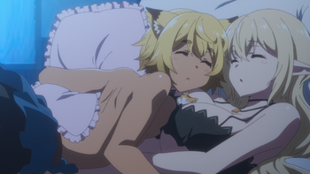 S랭크 몬스터 《베헤모스》지만 고양이라고 착각하길래 엘프 소녀의 기사(애완묘)로 살고 있습니다 BD