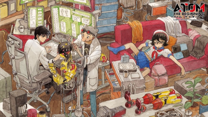 아톰 더 비기닝 BD