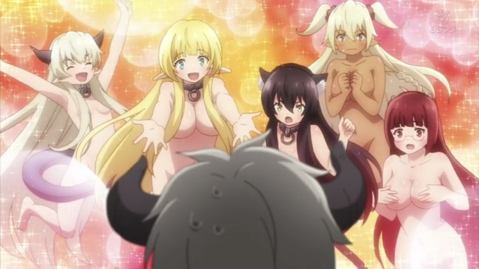 이세계 마왕과 소환 소녀의 노예 마술 BD