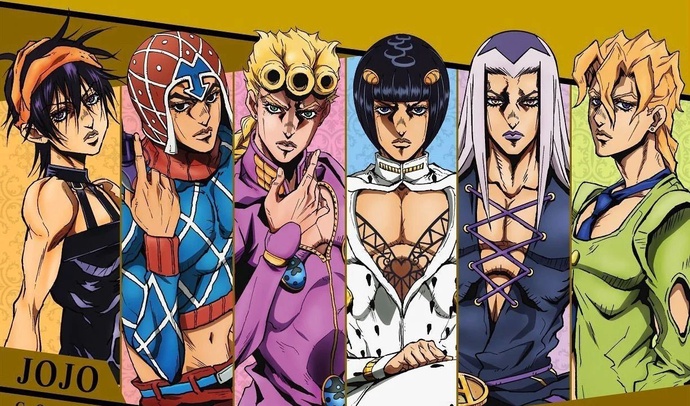 죠죠의 기묘한 모험 황금의 바람 (죠죠의 기묘한 모험 5부 애니화)