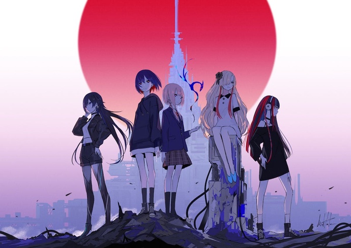 카미츠바키시 건설 중